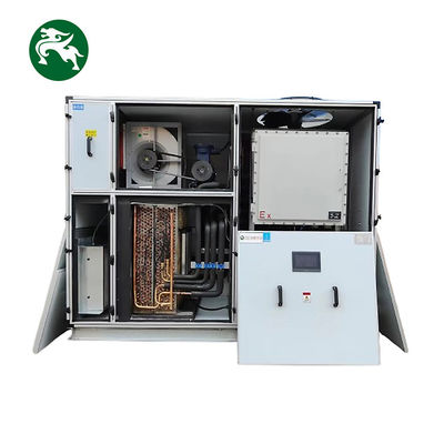 بازیافت گرما تهویه 10HP DX واحد بسته بندی شده یکپارچه با موتور فن ضد انفجار