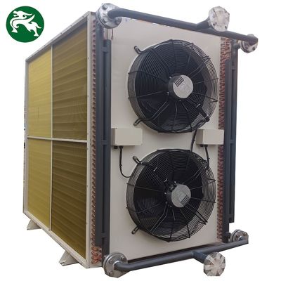 نوع H ذخیره خنک کننده آب خشک نصب بیرونی با فن EC دوگانه برای مرکز داده