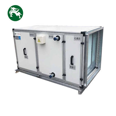 آب خنک شده هوای تازه AHU 1000-3000CMH واحد کنترل هوا طراحی سفارشی برای هتل ها