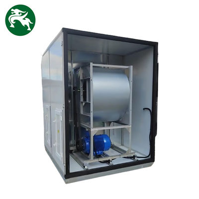واحد کنترل هوای کم سر و صدا EER بالا خنک سازی و گرمایش HVAC نصب عمودی برای بهداشت پزشکی