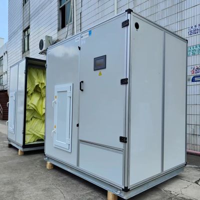 16500CMH آب خنک شده دمای ثابت و رطوبت واحد کنترل هوا تصفیه هوا HVAC