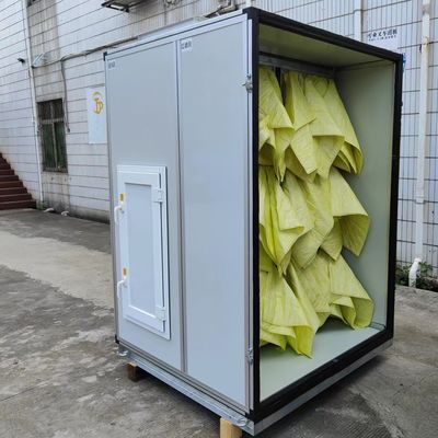 16500CMH آب خنک شده دمای ثابت و رطوبت واحد کنترل هوا تصفیه هوا HVAC