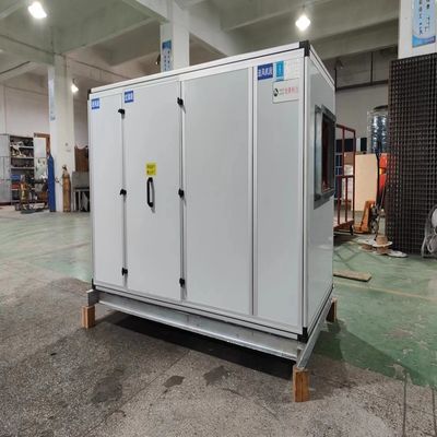 12000CMH آب سرد کابینت هوا واحد دستکاری هوا با فرکانس تبدیل برای بیمارستان