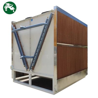 کولر بزرگ خنک کننده هوا لوله مس باله آلومینیومی برای خنک کردن پالایشگاه