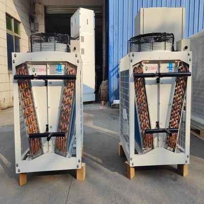 خنک کننده هوای خشک لوله مس آلومینیومی برای خنک کننده غوطه ور شدن مرکز داده