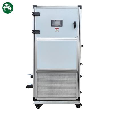 واحد هواپیمایی خنک شده با آب HVAC با چرخ برای حرکت آسان