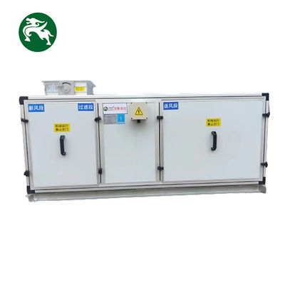 2000CMH فیلتراسیون شیمیایی واحد کنترل هوای تازه سیستم تهویه اتاق تامین هوای تازه