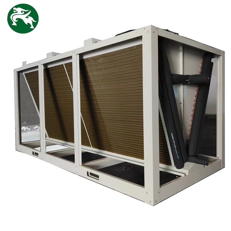 صرفه جویی در انرژی نوع V خنک کننده خشک HVAC برای اتاق پایگاه داده تبعیض گرما با سه فن